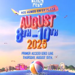 Two GA Baja Fest Tickets