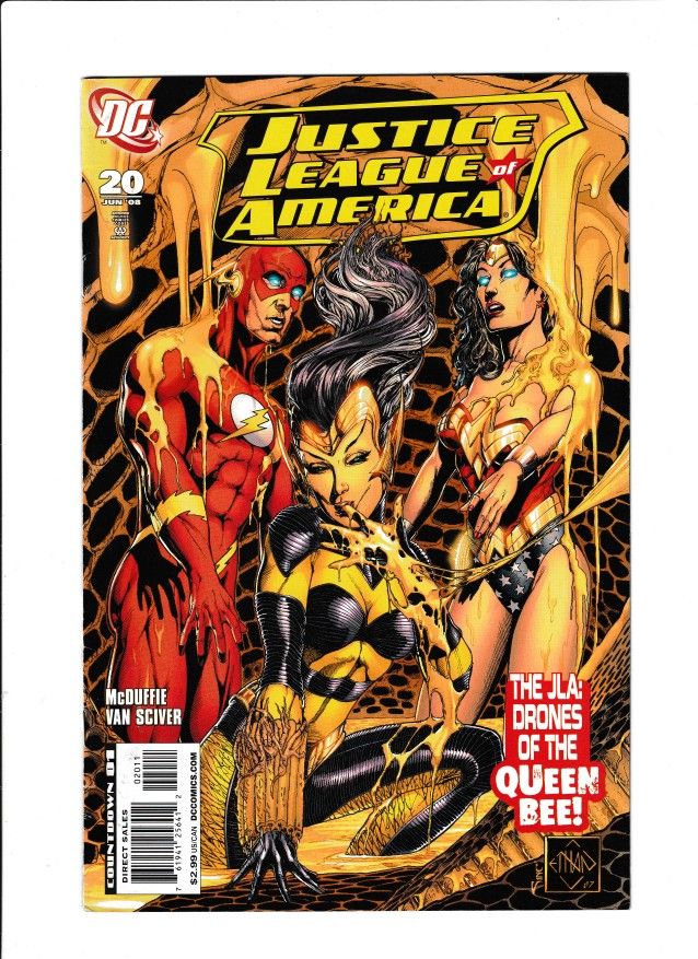 JUSTICE LEAGUE OF AMERICA #20 (2008) ALEX_SINCLAIR | DIRECT SALES 