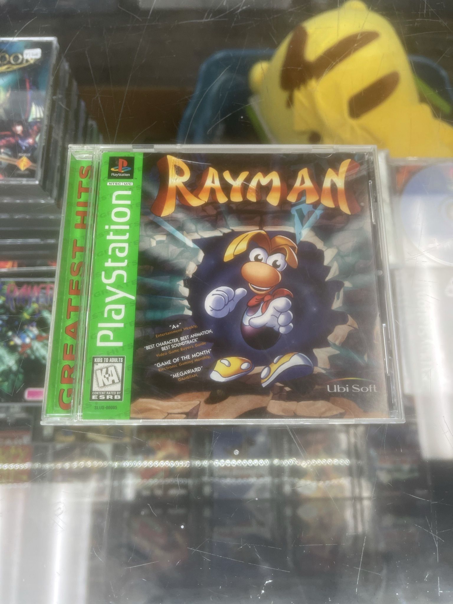 Rayman Ps1 $25 Gamehogs 11am-7pm