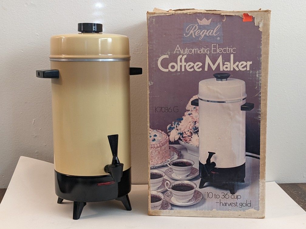 Vintage Regal Electric Coffee Maker
