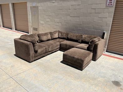 Open Box_Costco Belize Fabric Modular Sectional_40% Off