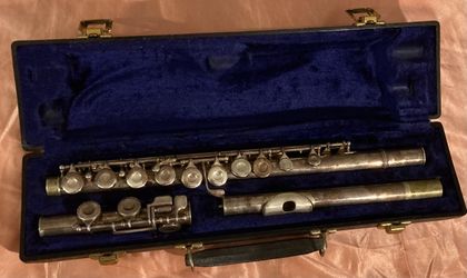 Vintage Musical Instrument, Flute, King, In Hard Case, Music, Notes, Concert, Musical, Practice, Band, Entertainment