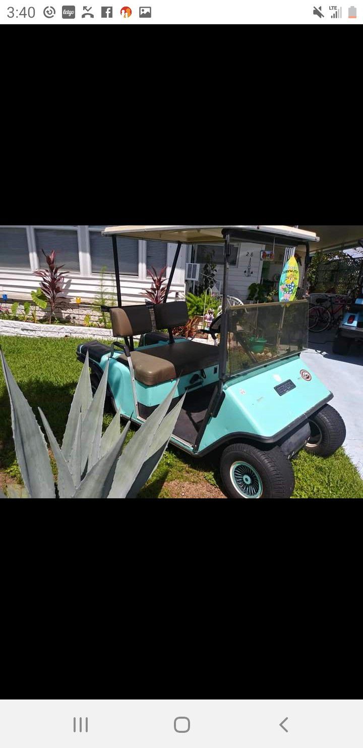 Ez Go Golf Cart Runs Great
