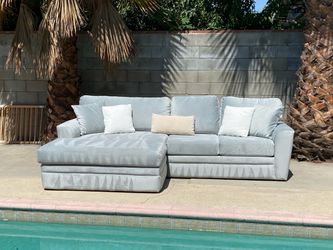 Living Spaces Prestige Oversized Chaise Sectional