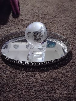 Oleg Cassini Vintage World Globe 