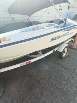 Great Seadoo Sportster $5500/ready for the water new battery ,semi new seats Bimini to much to list ! Hard to find single/less mechanic more fun!
