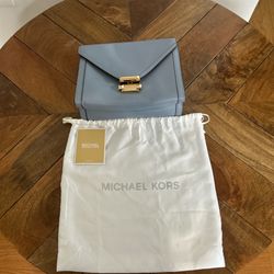 Michael Kors Crossbody Bag - Light Blue (w/ Dust Bag)