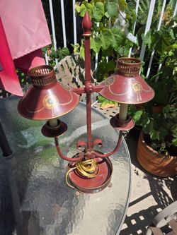 Regency style vintage lamp