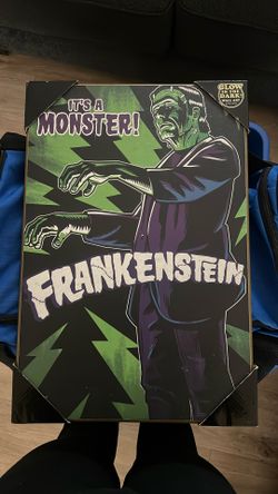 Frankenstein Glow In The Dark Wall Decor