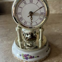 Ceramic Carousel Clock
