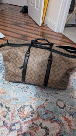Large Coach signature Duffle