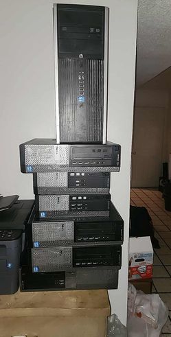 10 Desktop Computer Towers. 