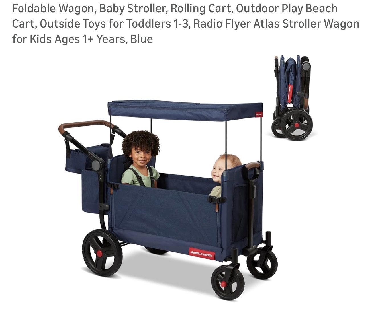 Radio Flyer Atlas Stroll N Wagon