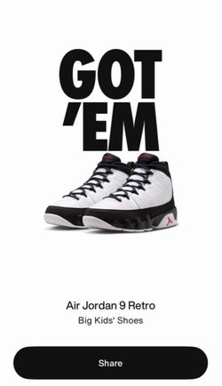 Retro 9 Space Jam Jordans 6.5
