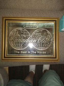 CANADIAN CLUB MIRROR
