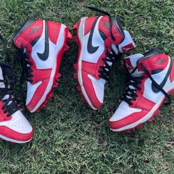 Jordan 1 Mid Cleats 