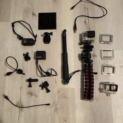 Gopro Hero4 Silver w/ All The Works