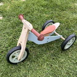 Wooden Baby Balance Bike - $10.00