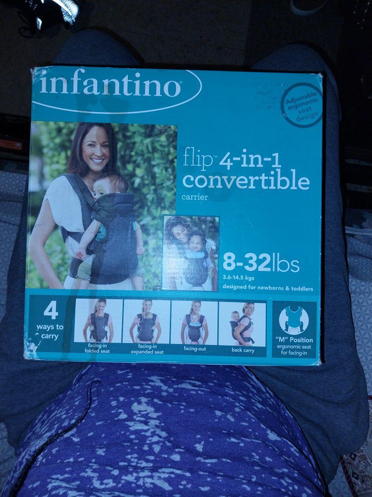 Infantile Flip 4 IN 1 Convertible Baby Carrier