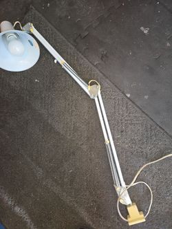 Garage or desk light white in color $5.00
