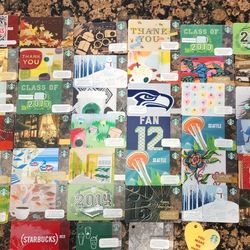 Rare 36 Different STARBUCKS COLLECTOR  CARDS