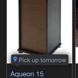 15 Gallon Fish Tank (column) With Stand 