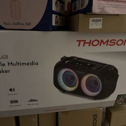 Thomaon Portable Bluetooth Speaker Colorful Light