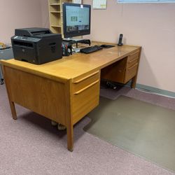 Very Nice Solid Wood Office Desk