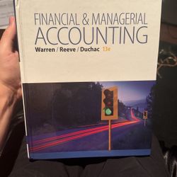 financial and managerial accounting