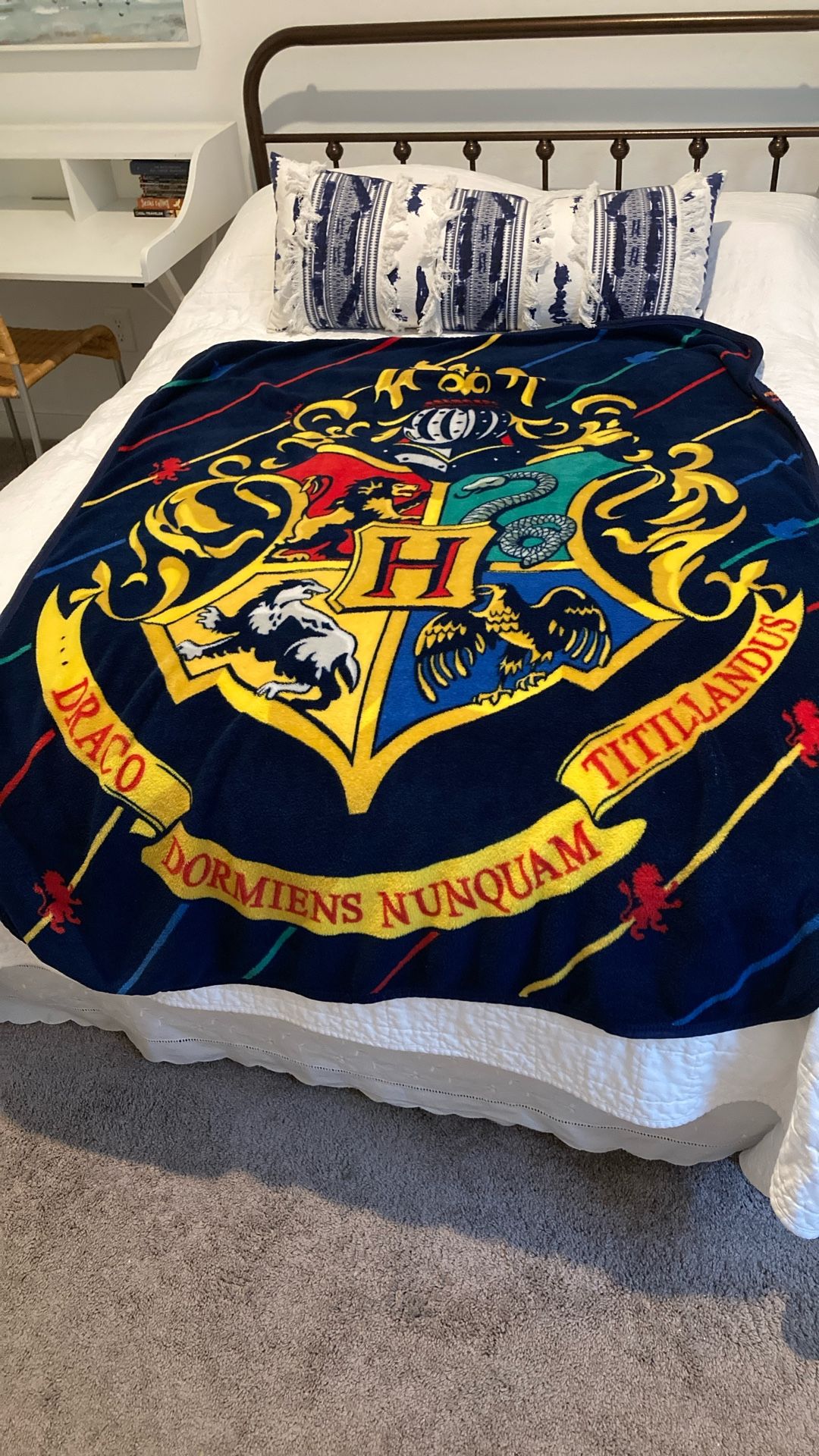 Soft Harry Potter Lap Blanket
