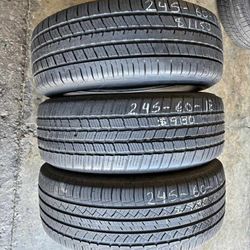 245/60/18 Set Of Tires 