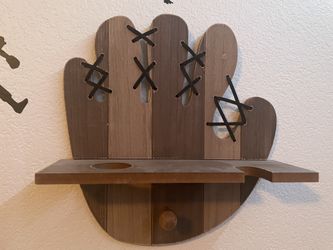 Baseball Glove Shelf