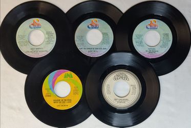 Barry White & Love Unlimited Orchestra 45s Lot of 5 VG+ avg SOUL FUNK R&B