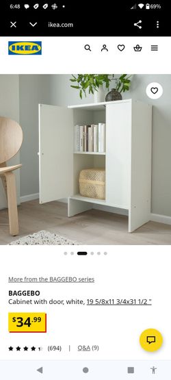 NEWWWW Ikea White Cabinet