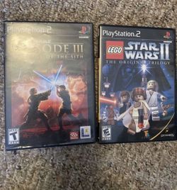 PS2 Lego Star Wars & Star Wars III