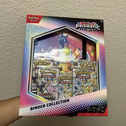 Pokemon Prismatic Evolutions Binder Collection