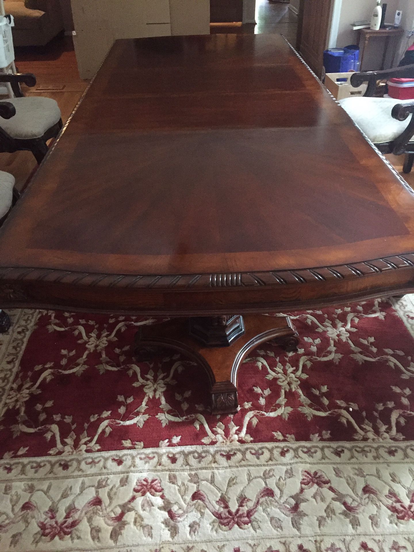 Solid Wood Rectangular Dining Table