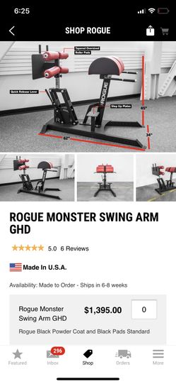 Rogue Monster Swing Arm GHD for Sale in Cincinnati OH OfferUp
