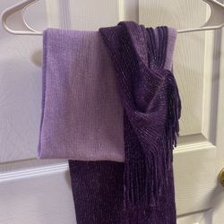 Purple & Lavender Scarf Women’s 