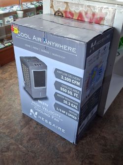 Hi velocity cooling fan/ aire acondicionado de alta velocidad