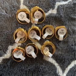 Gold Plated Rings