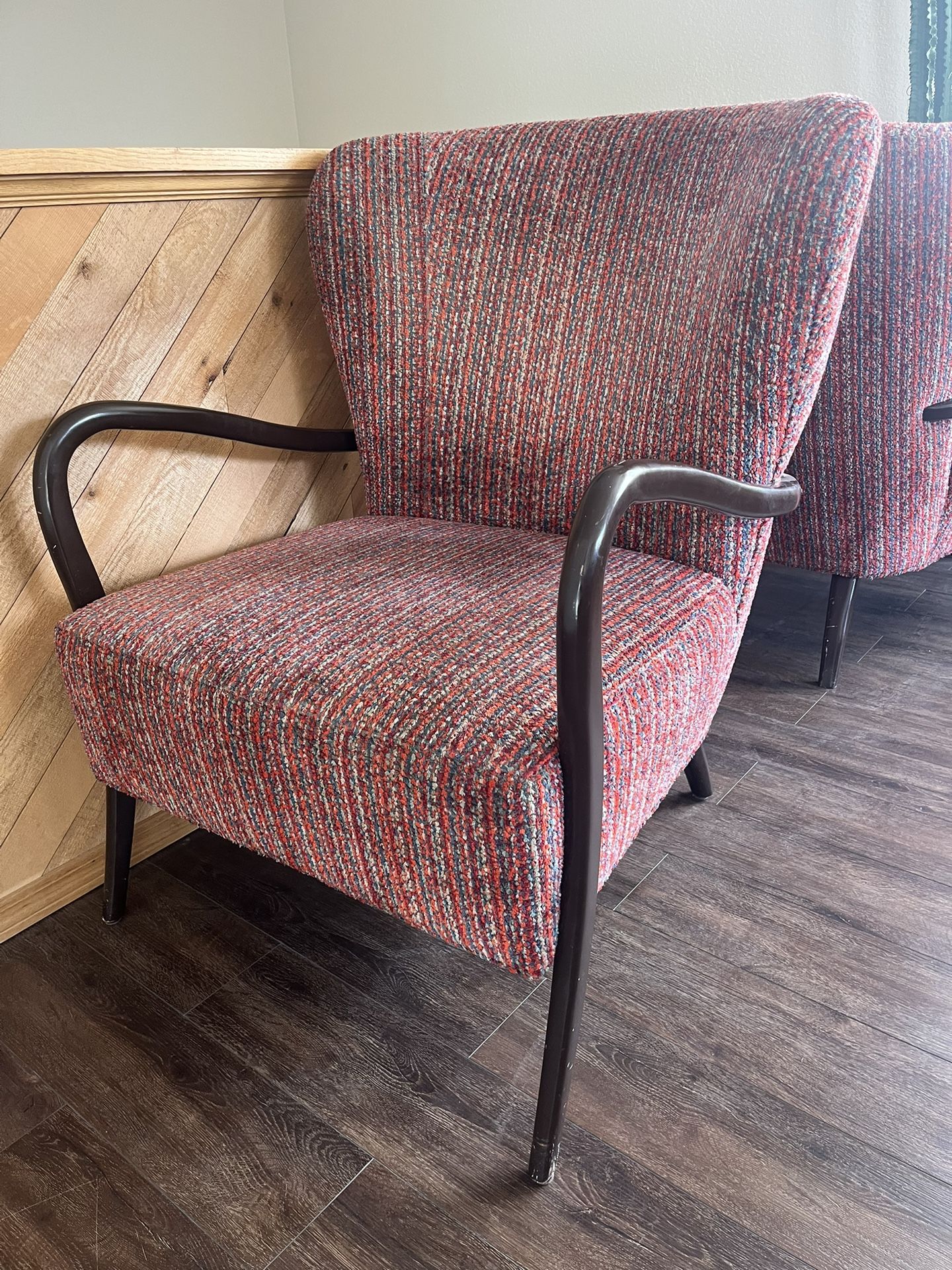 Pair of 1930s-Inspired Art Deco Armchairs