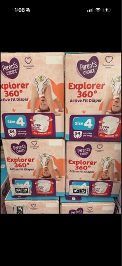 Parents choice size 4 pull up diapers