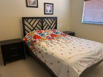 Modern Black Bedroom Set (everything included)