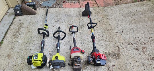 4 weedwhackers for parts or repair