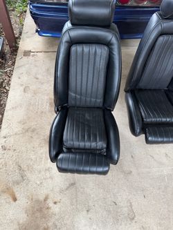 Foxbody mustang  seats