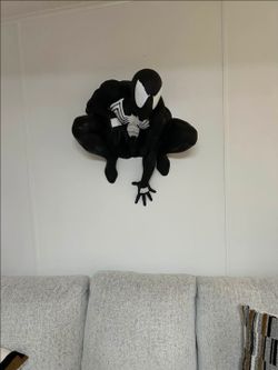 Impressive life-size Spider-Man