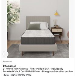Twin Mattress 