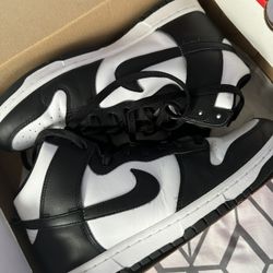 Nike dunk High top “pandas” 
