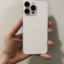 Apple iPhone 16 Pro Max 256gb AT&T / Cricket White Color Great Condition